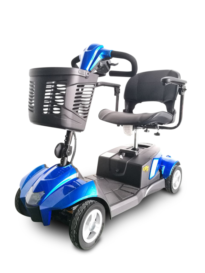 EV Rider CityCruzer Folding Mobility Scooter with Suspension