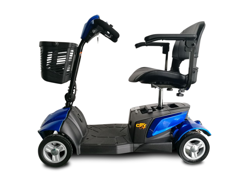 EV Rider CityCruzer Folding Mobility Scooter with Suspension