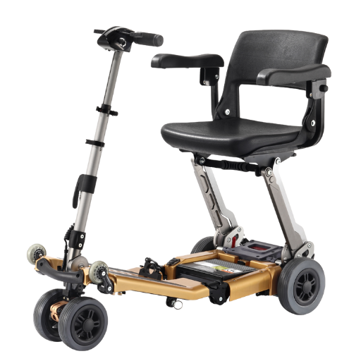 FreeRider Luggie Golden Elite Folding Mobility Scooter