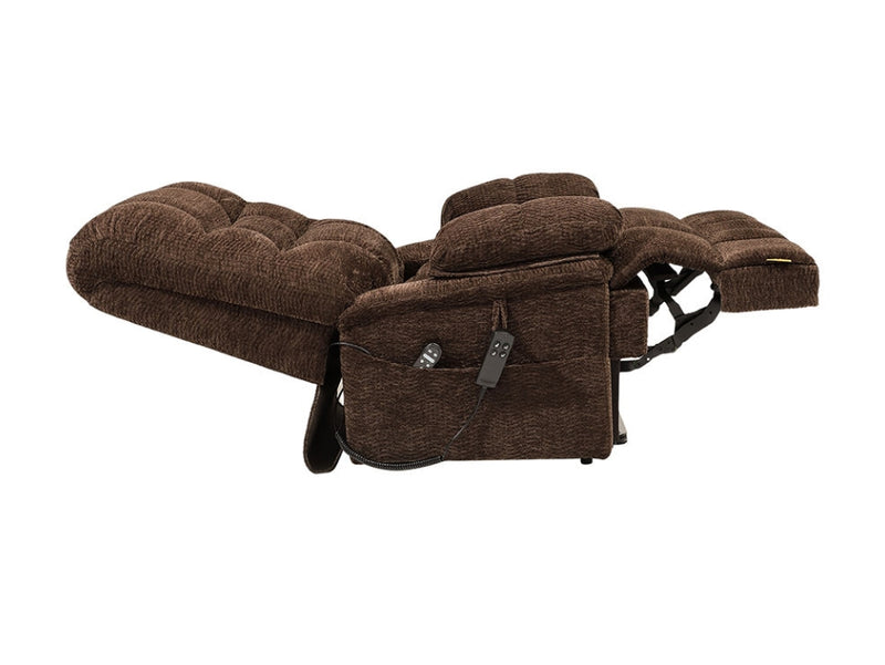 Heavy-Duty Infinite Position Power Lift Recliner with Massage & Heat