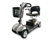 EV Rider CityCruzer Folding Mobility Scooter with Suspension in Silver